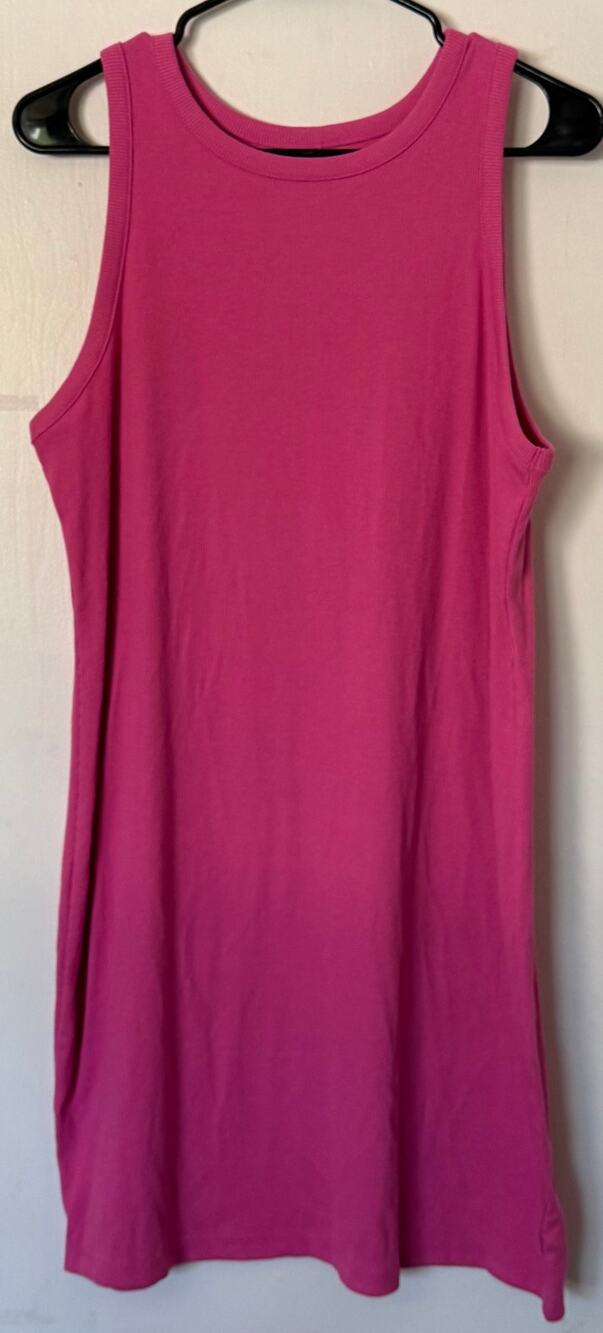 NWT Target A New Day Pink Ribbed Tank Dress XL